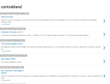 Tablet Screenshot of contrabland.blogspot.com