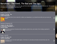 Tablet Screenshot of barcelonareviewed.blogspot.com