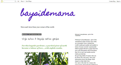 Desktop Screenshot of baysidemama.blogspot.com