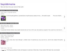 Tablet Screenshot of baysidemama.blogspot.com
