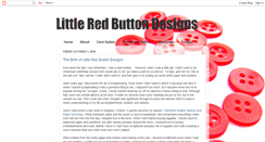 Desktop Screenshot of littleredbuttondesigns.blogspot.com