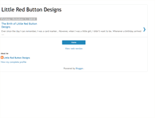 Tablet Screenshot of littleredbuttondesigns.blogspot.com
