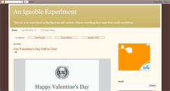 Desktop Screenshot of ignoble-experiment.blogspot.com