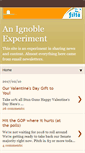 Mobile Screenshot of ignoble-experiment.blogspot.com
