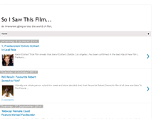 Tablet Screenshot of isawthisfilm.blogspot.com
