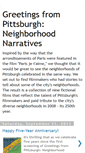 Mobile Screenshot of pghneighborhoodnarratives.blogspot.com