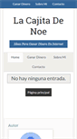 Mobile Screenshot of lacajitadenoe.blogspot.com