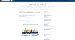 Desktop Screenshot of escolacoronelpedrodias.blogspot.com