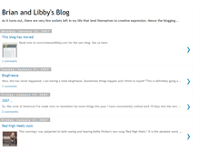 Tablet Screenshot of brianandlibbyhowe.blogspot.com
