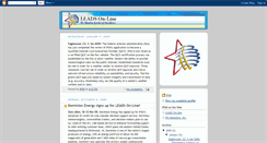 Desktop Screenshot of leadson-line.blogspot.com