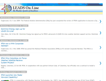 Tablet Screenshot of leadson-line.blogspot.com