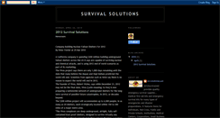 Desktop Screenshot of 2012survivalaid.blogspot.com