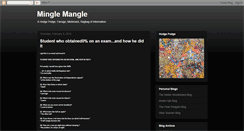 Desktop Screenshot of minglemangle.blogspot.com