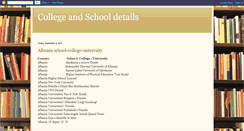 Desktop Screenshot of college-schools.blogspot.com