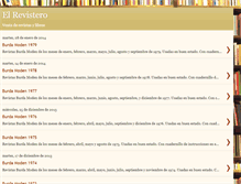 Tablet Screenshot of elrevistero-revistasylibros.blogspot.com
