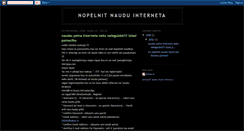 Desktop Screenshot of inauda.blogspot.com