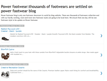 Tablet Screenshot of power-footwear.blogspot.com