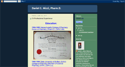 Desktop Screenshot of danielmizzipharm.blogspot.com