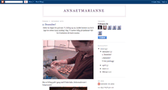 Desktop Screenshot of annaetmarianne.blogspot.com
