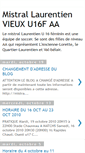 Mobile Screenshot of mistrallaurentienu11f.blogspot.com