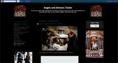 Desktop Screenshot of angels-and-demons--trailer.blogspot.com