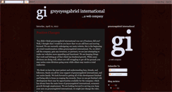 Desktop Screenshot of greyeyesgabrielinternational.blogspot.com