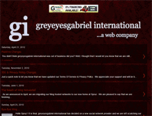 Tablet Screenshot of greyeyesgabrielinternational.blogspot.com