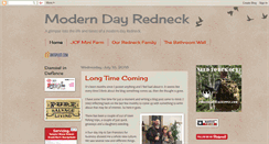 Desktop Screenshot of moderndayredneck.blogspot.com