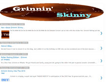 Tablet Screenshot of grinninskinny.blogspot.com