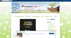 Desktop Screenshot of insuranceinfopk.blogspot.com