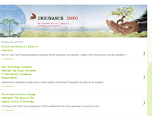 Tablet Screenshot of insuranceinfopk.blogspot.com
