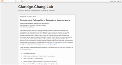 Desktop Screenshot of neurogenlab.blogspot.com