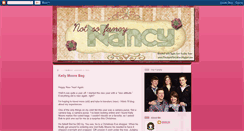 Desktop Screenshot of notsofancy-nancy.blogspot.com