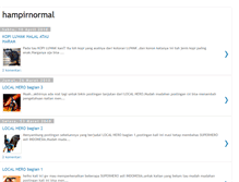 Tablet Screenshot of hampirnormal.blogspot.com