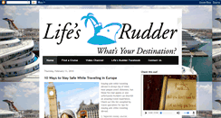 Desktop Screenshot of lifesrudder.blogspot.com