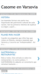 Mobile Screenshot of casomeenvarsovia.blogspot.com