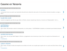 Tablet Screenshot of casomeenvarsovia.blogspot.com