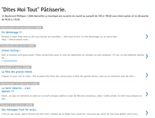 Tablet Screenshot of dites-moi-tout.blogspot.com