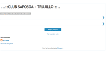 Tablet Screenshot of clubsaposoatrujillo.blogspot.com