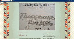 Desktop Screenshot of mthompsonfam.blogspot.com