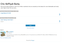 Tablet Screenshot of chic-keffiyah.blogspot.com