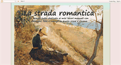 Desktop Screenshot of lastradaromantica.blogspot.com