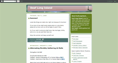 Desktop Screenshot of deaflongisland.blogspot.com