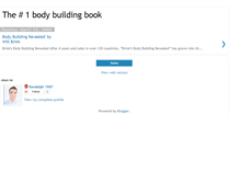 Tablet Screenshot of bodybuildingbook.blogspot.com