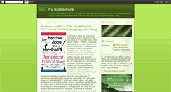 Desktop Screenshot of my-homeworks.blogspot.com