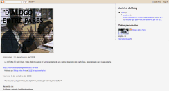 Desktop Screenshot of dialogoentrepares.blogspot.com