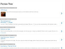 Tablet Screenshot of fictiontree.blogspot.com