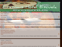 Tablet Screenshot of erasmushotelescuela.blogspot.com