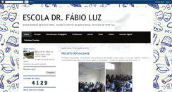 Desktop Screenshot of escoladrfabioluz.blogspot.com