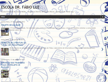 Tablet Screenshot of escoladrfabioluz.blogspot.com